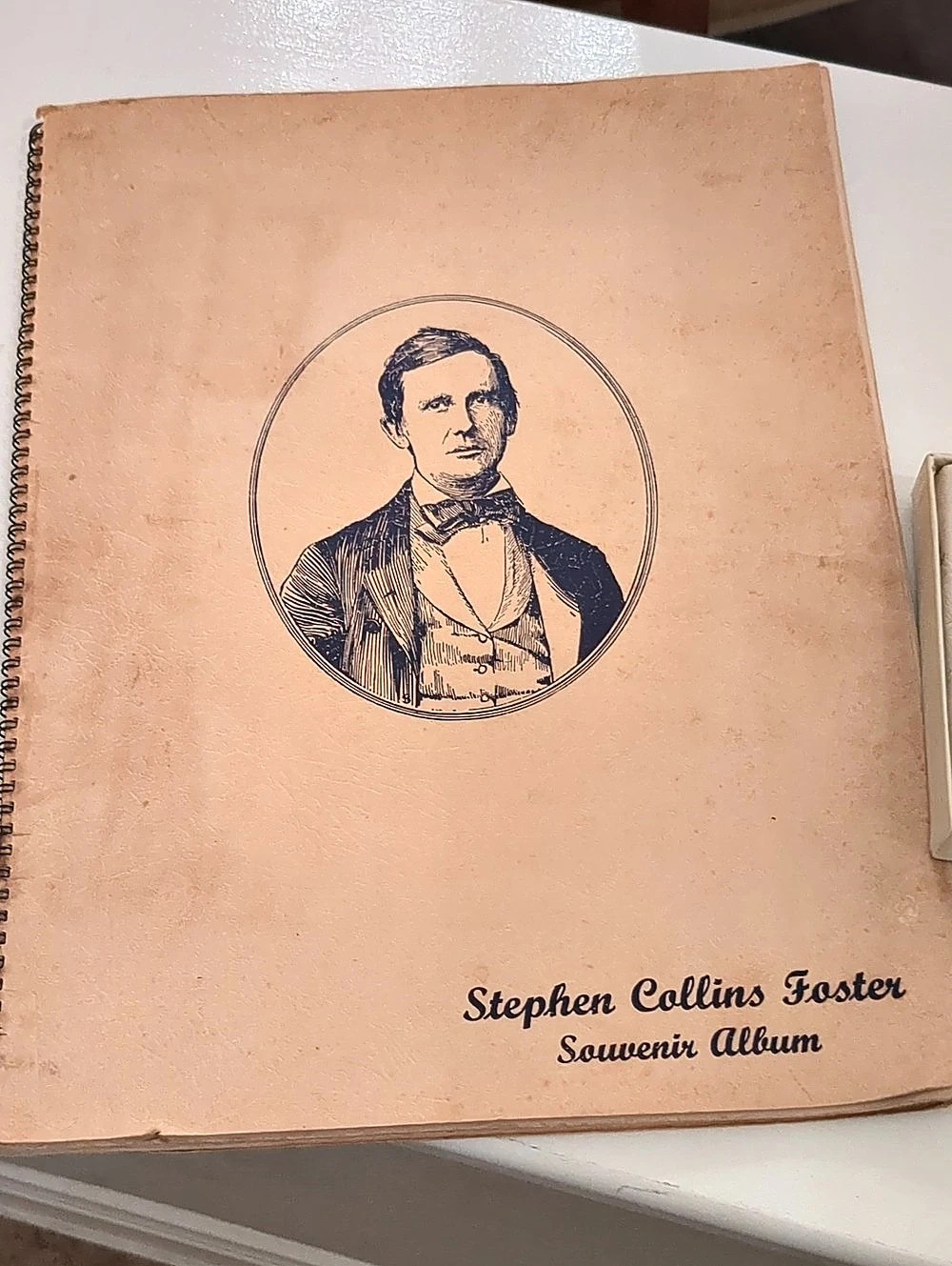 Stephen Collins Foster Souvenir Album And Vintage Pocket Bible